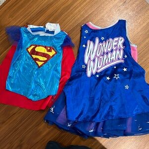 2 Superhero costumes for girl